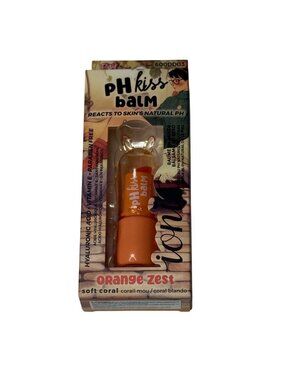 IONI pH Kiss Balm Orange Zest Soft Coral Lip Balm New